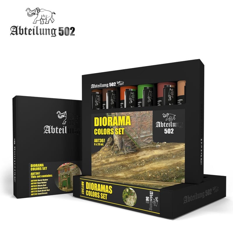 Abteilung 502: Dioramas Colours Set (Oils)