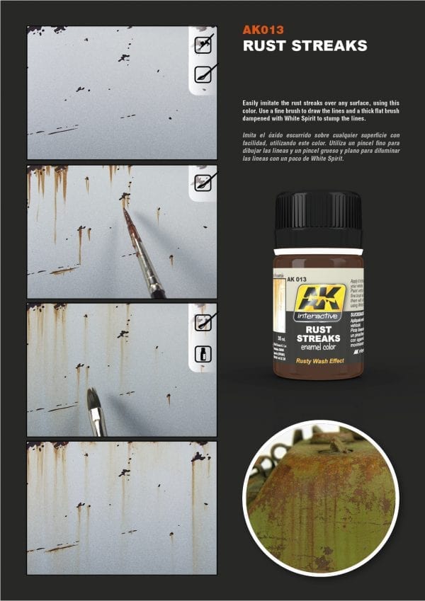 AK Interactive: Effects - Rust Streaks