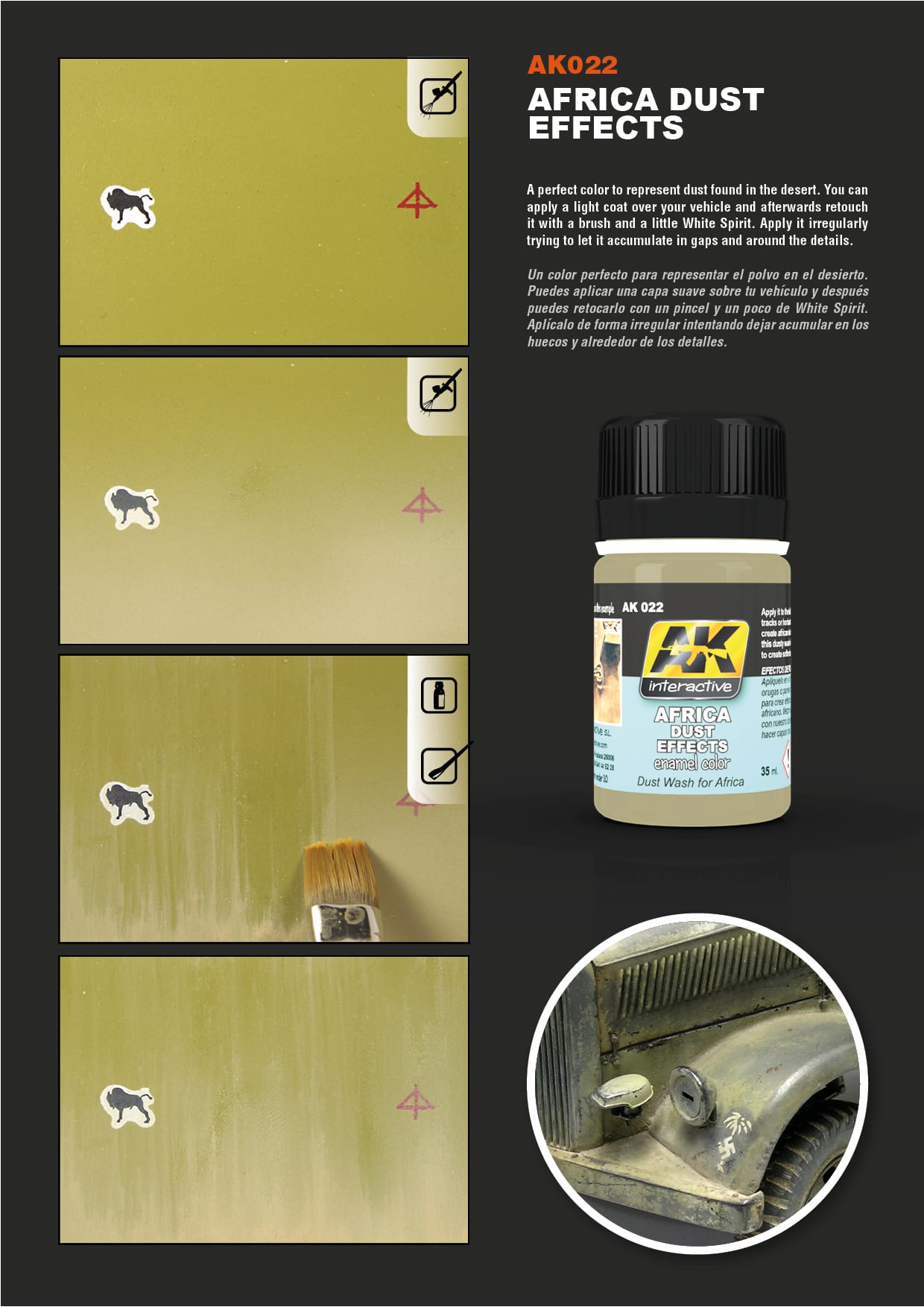 AK Interactive: Effects - Africa Dust