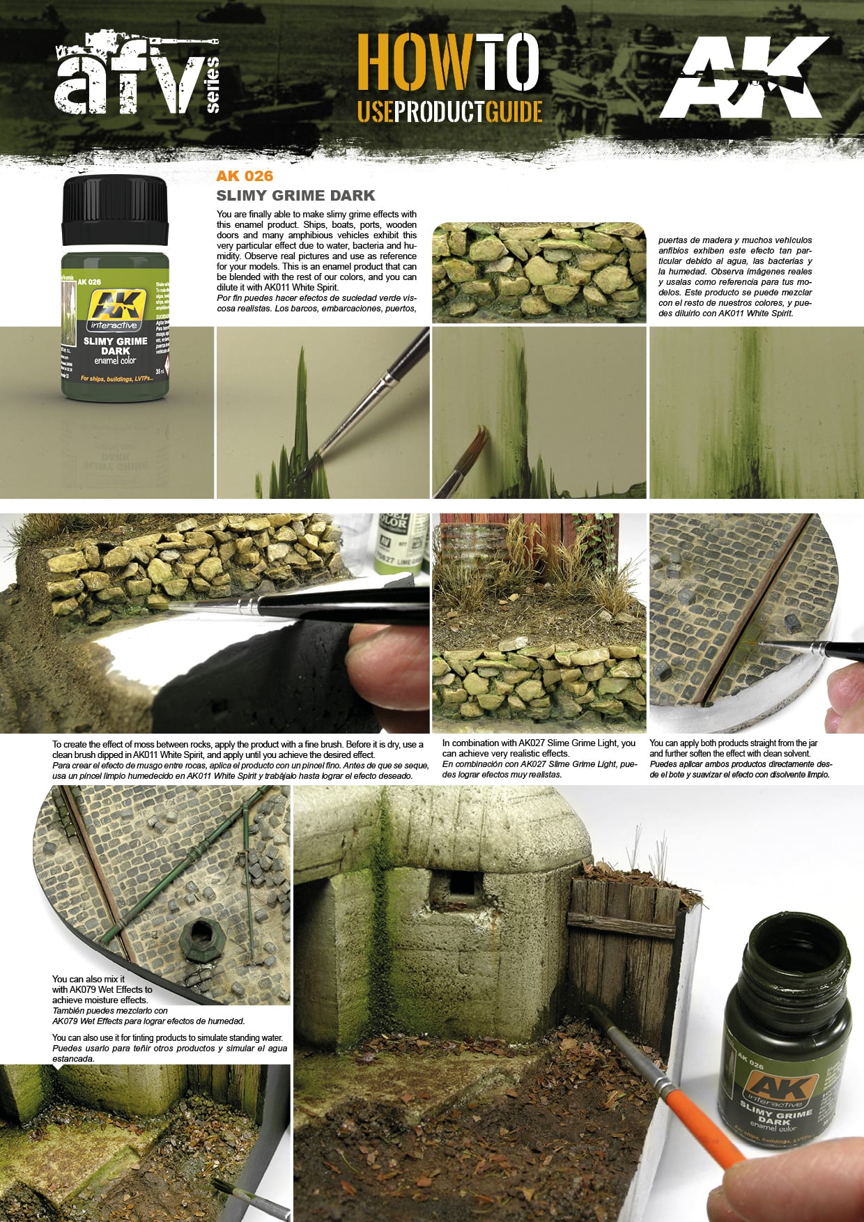 AK Interactive: Effects - Slimy Grime Dark