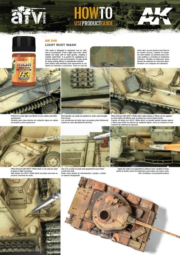 AK Interactive: Washes - Light Rust