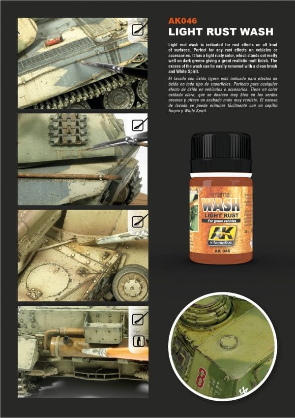 AK Interactive: Washes - Light Rust