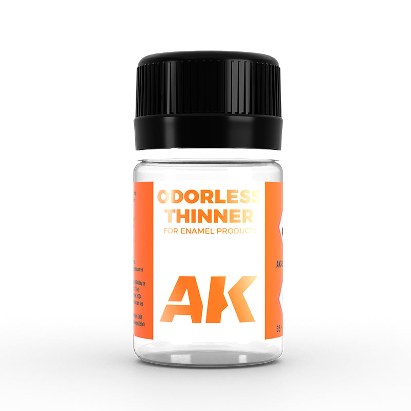 AK Interactive: Odourless Thinner (Turpentine) 35ml