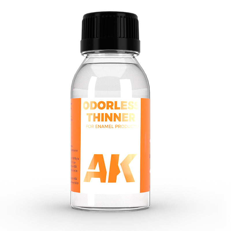 AK Interactive: Odourless Thinner (Turpentine) 100ml