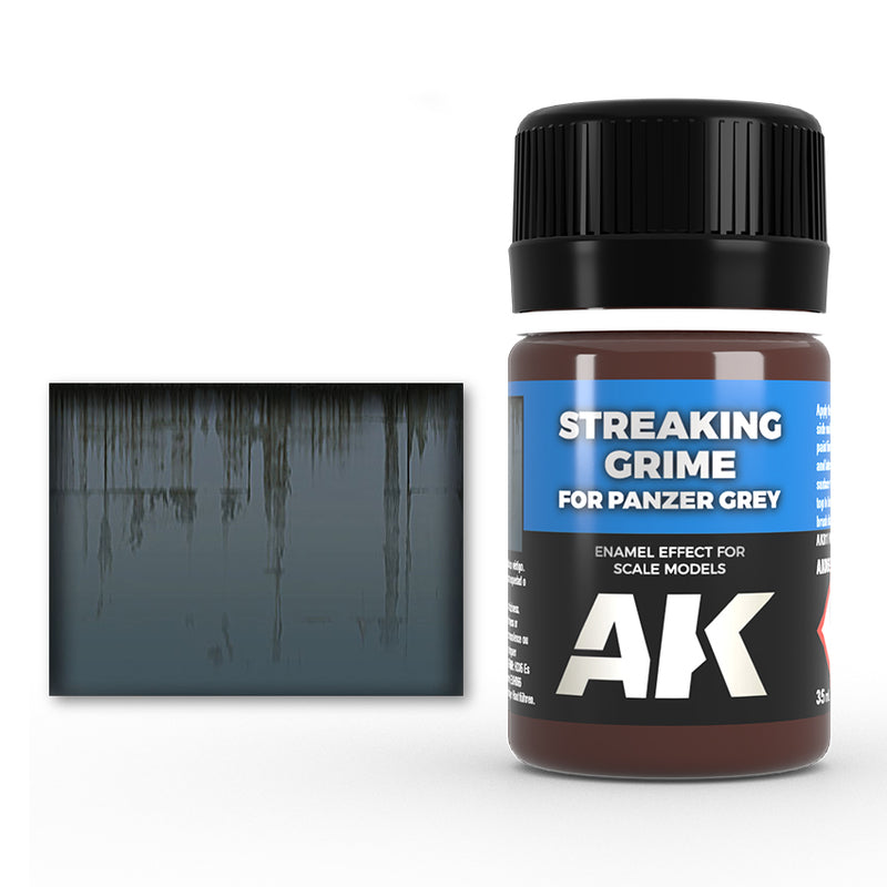AK Interactive: Effects - Streaking Grime for Panzer Grey