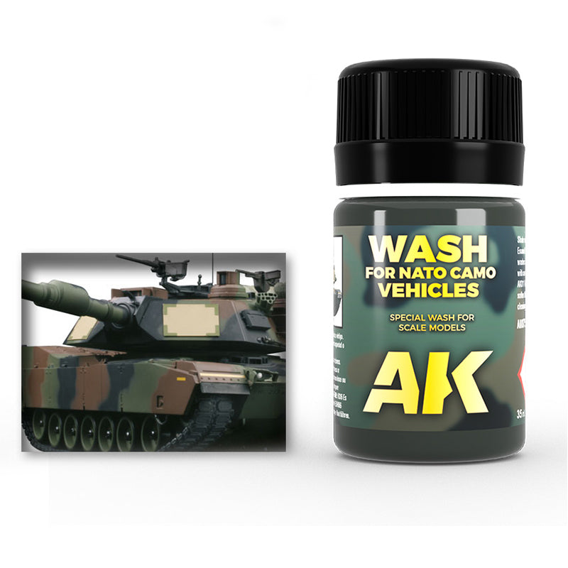 AK Interactive: Washes - Nato Camo Vehicles