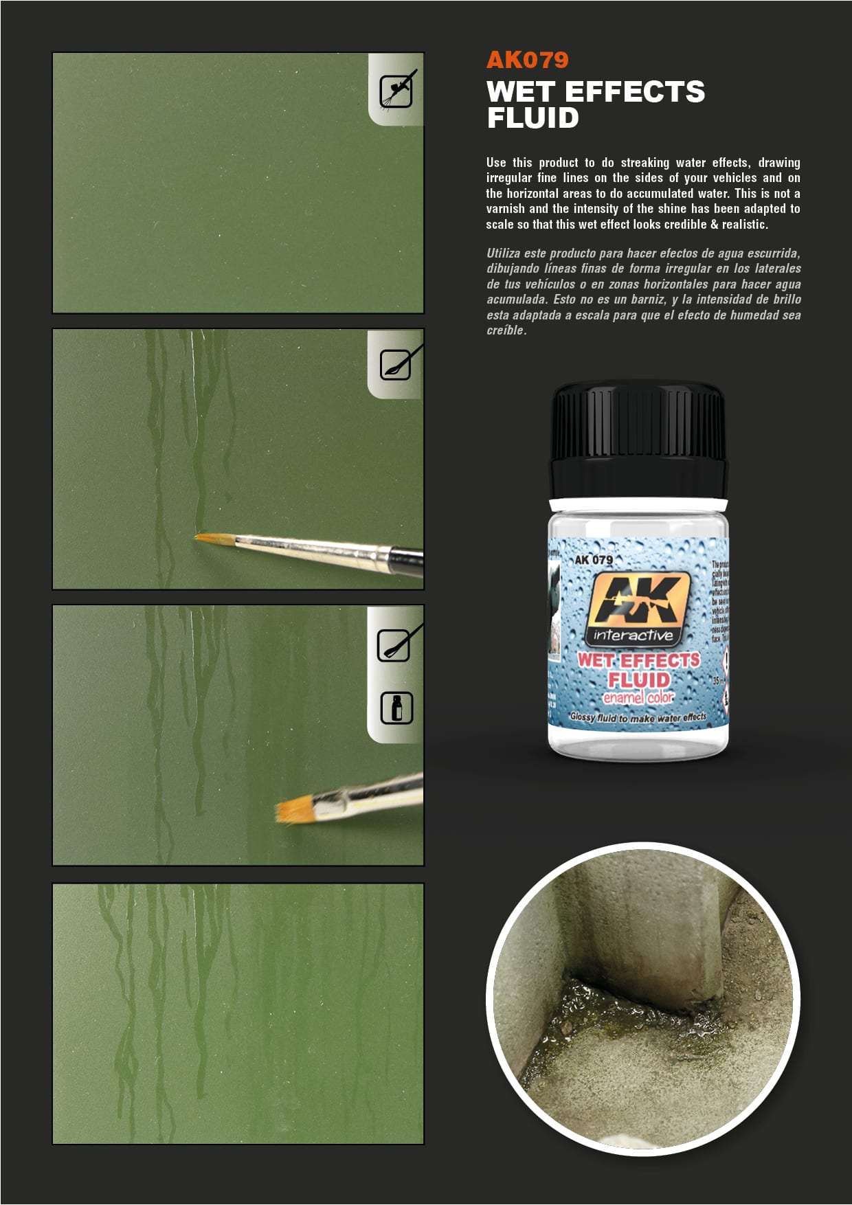 AK Interactive: Effects - Wet Effects Fluid