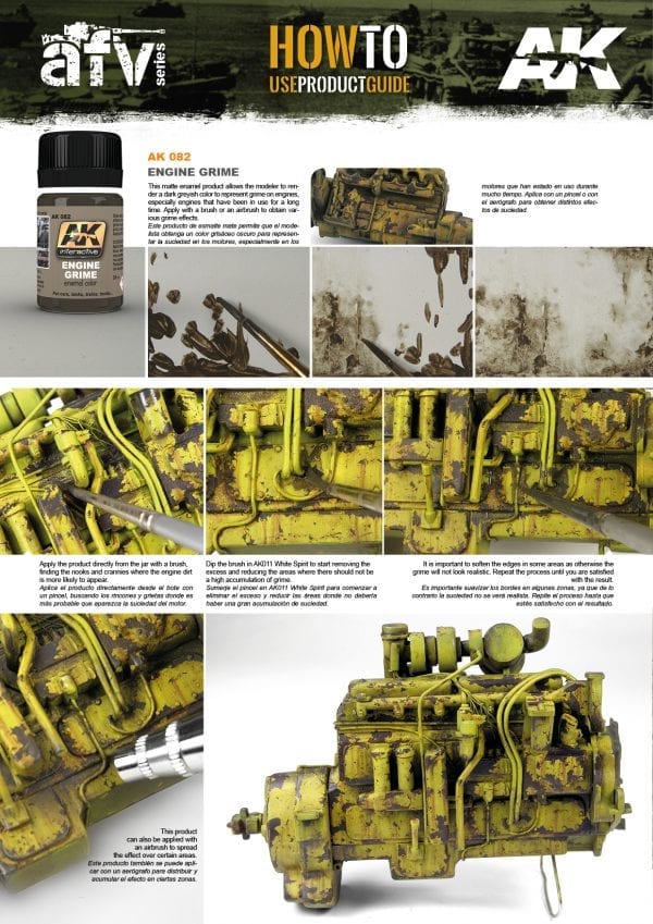 AK Interactive: Effects - Engine Grime