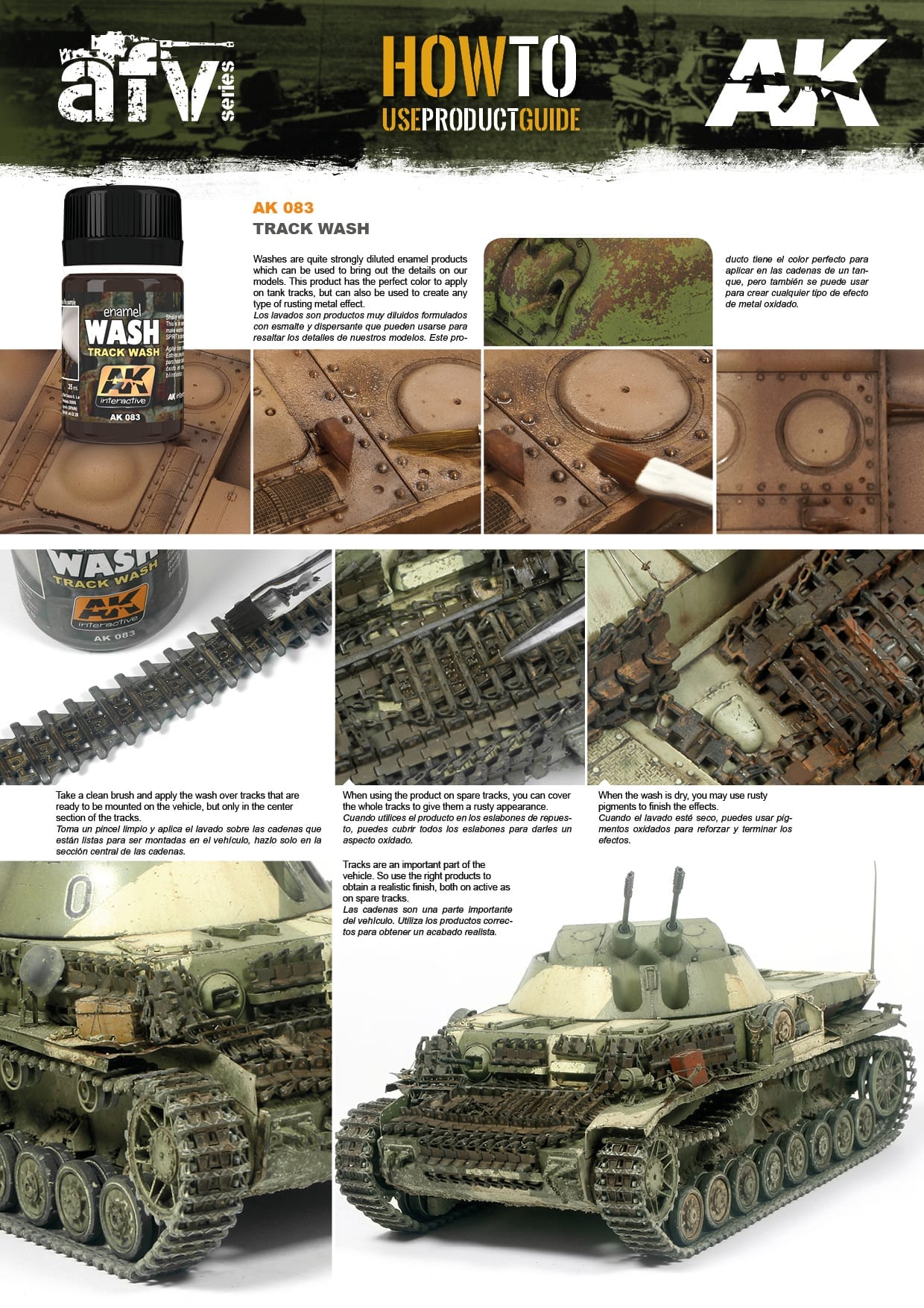 AK Interactive: Washes - Tracks