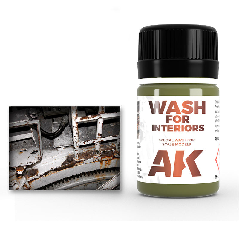 AK Interactive: Washes - Interiors