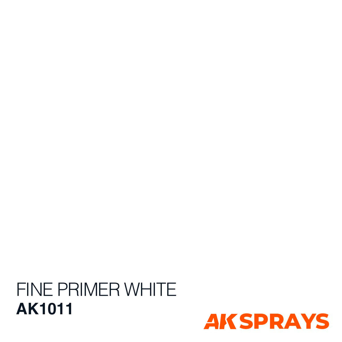AK Interactive: Sprays - Fine Primer White