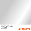 AK Interactive: Sprays - Matt Varnish