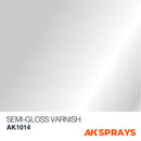 AK Interactive: Sprays - Semi Gloss (Satin) Varnish