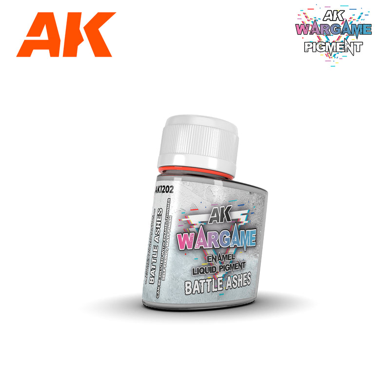 AK Interactive: Liquid Pigment - Battle Ashes 35ml