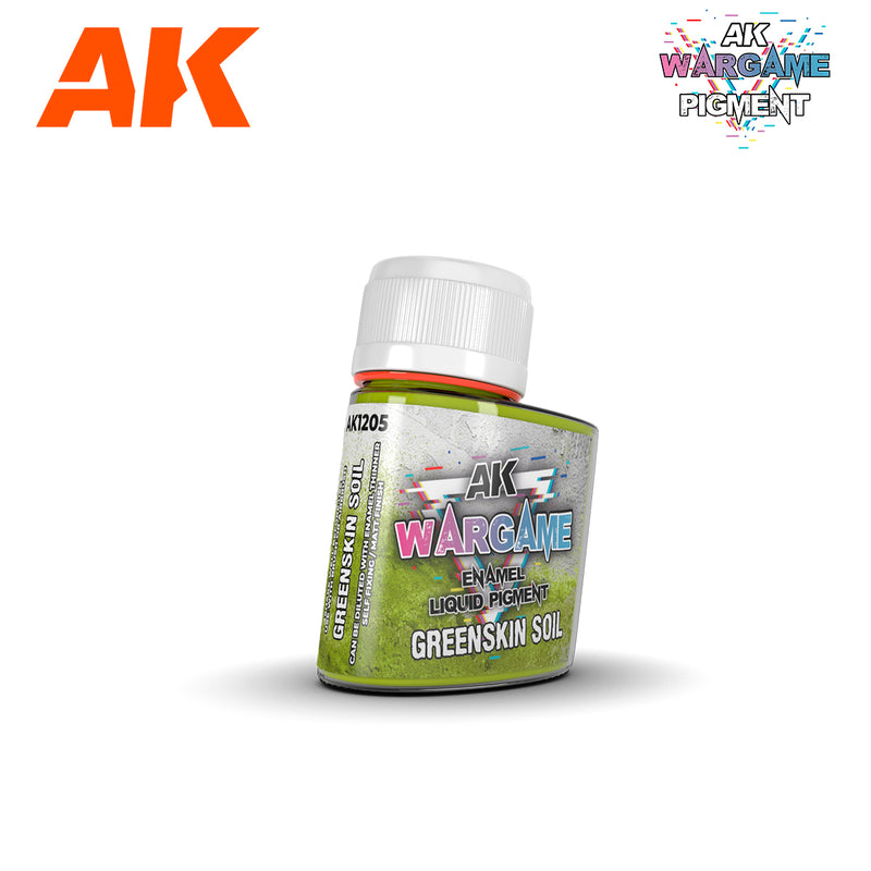 AK Interactive: Liquid Pigment - Greenskin Soil 35ml