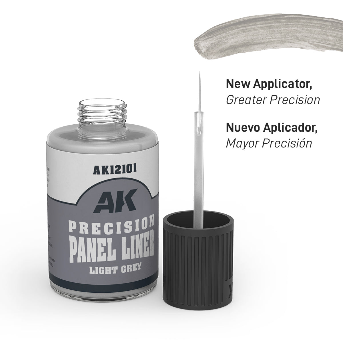 AK Interactive: Precision Paneliner - Light Grey