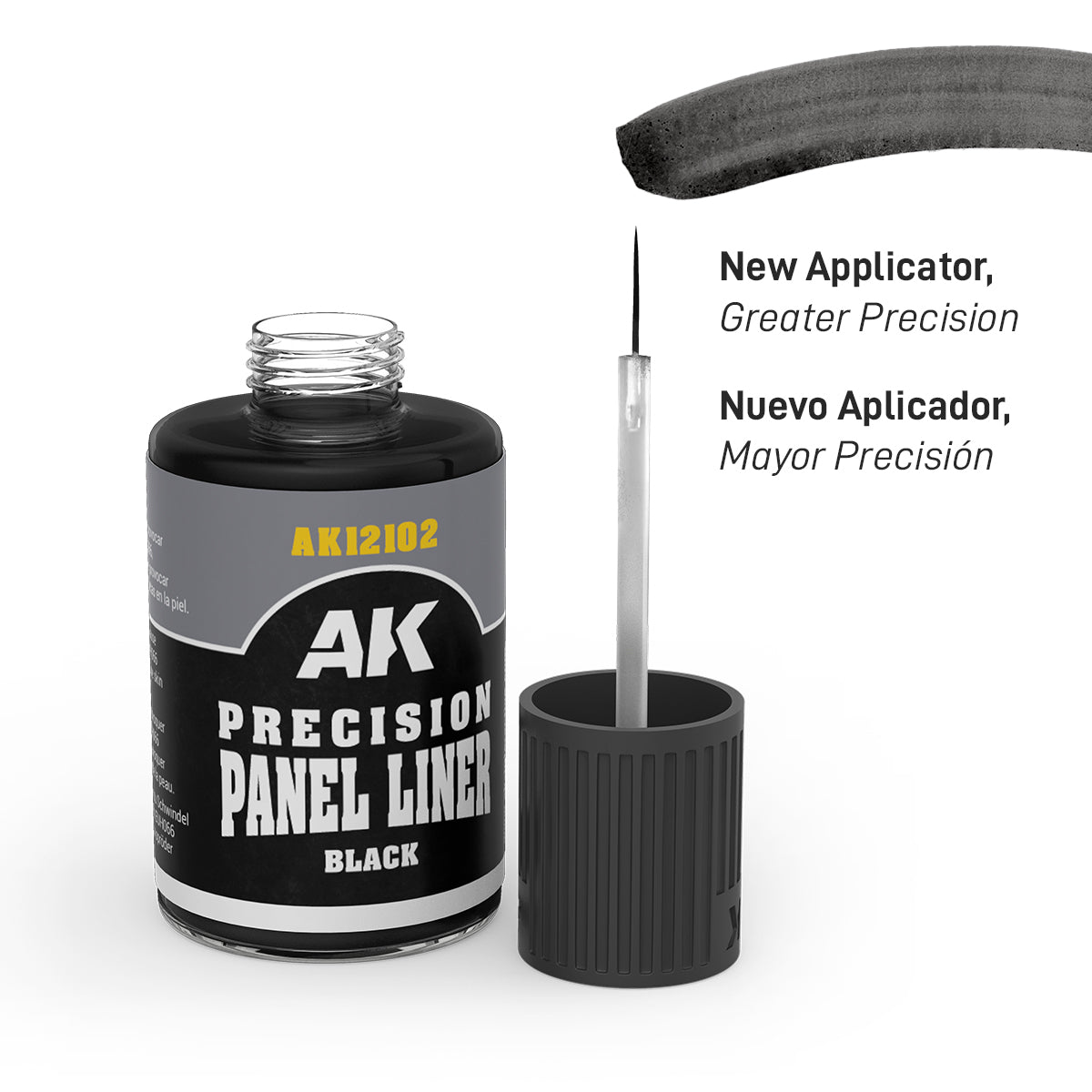 AK Interactive: Precision Paneliner - Black