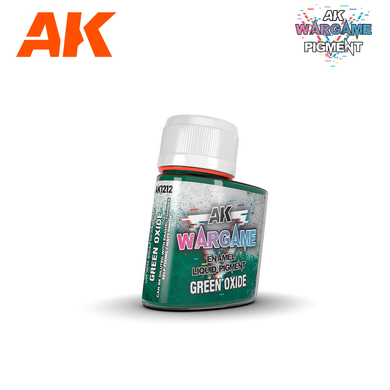 AK Interactive: Liquid Pigment - Green Oxide 35ml