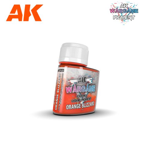 AK Interactive: Liquid Pigment - Orange Blizzard 35ml