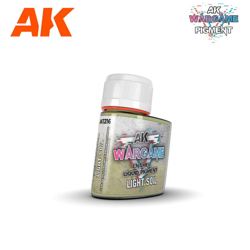 AK Interactive: Liquid Pigment - Light Soil 35ml