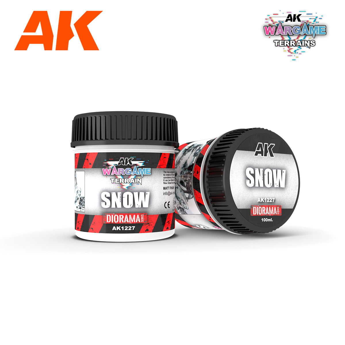 AK Interactive: Wargame Terrains - Snow 100ml