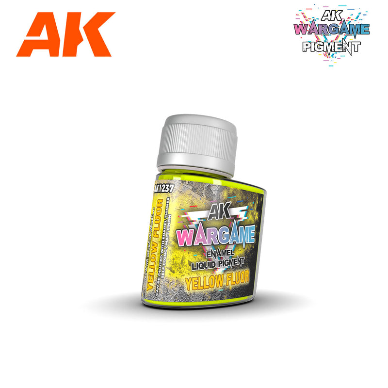 AK Interactive: Liquid Pigment - Yellow Fluor 35ml