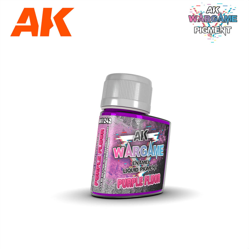 AK Interactive: Liquid Pigment - Purple Fluor 35ml