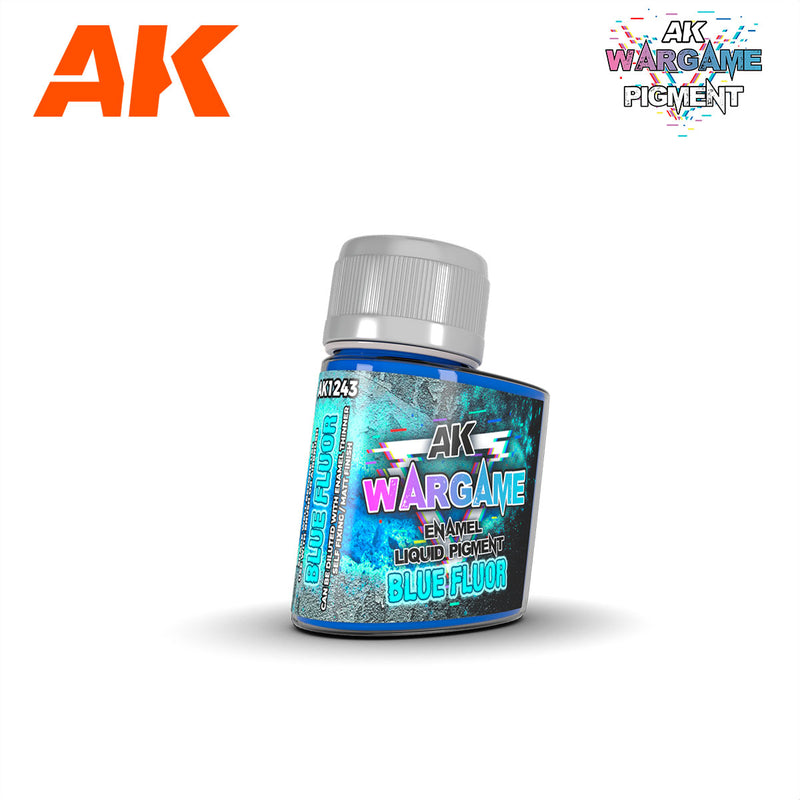 AK Interactive: Liquid Pigment - Blue Fluor 35ml