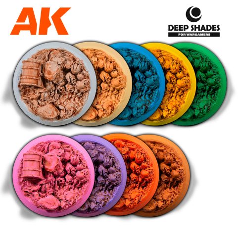 AK Interactive: Deep Shades - Reddish Filth 30ml