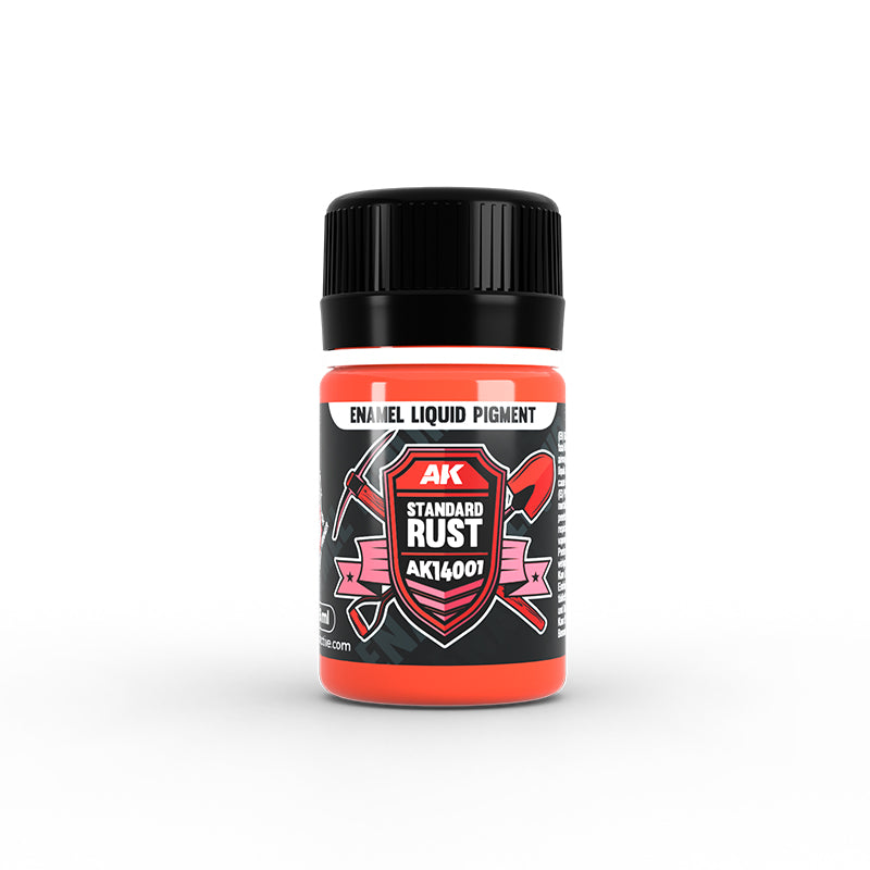 AK Interactive: Liquid Pigment - Standard Rust 35ml