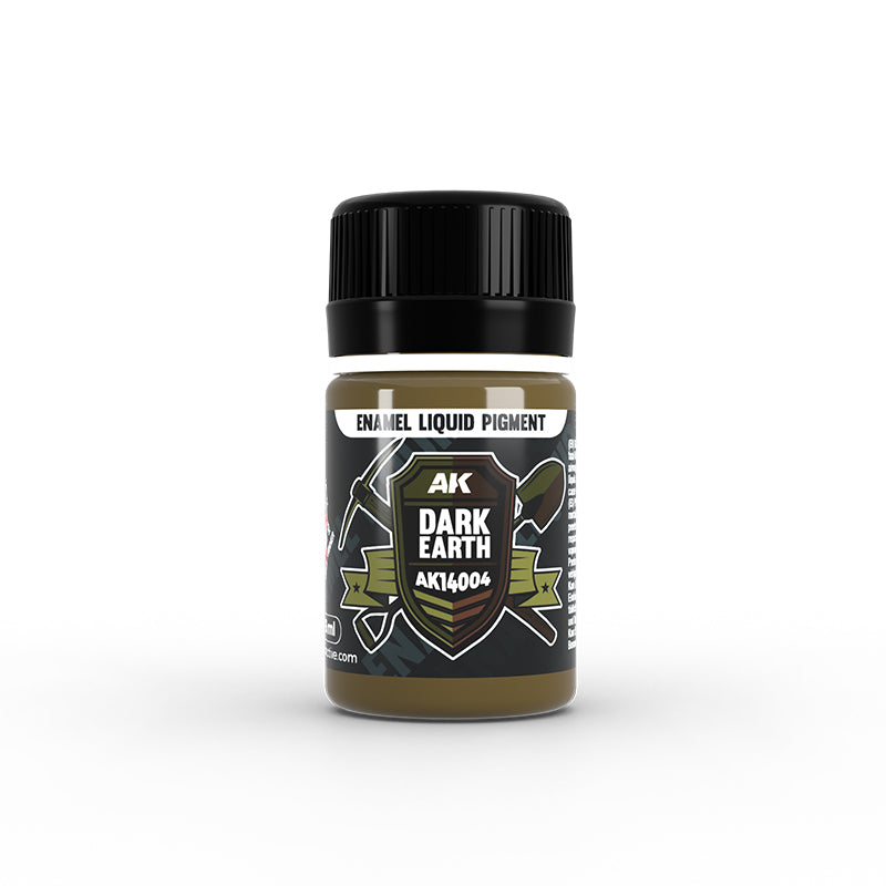 AK Interactive: Liquid Pigment - Dark Earth 35ml