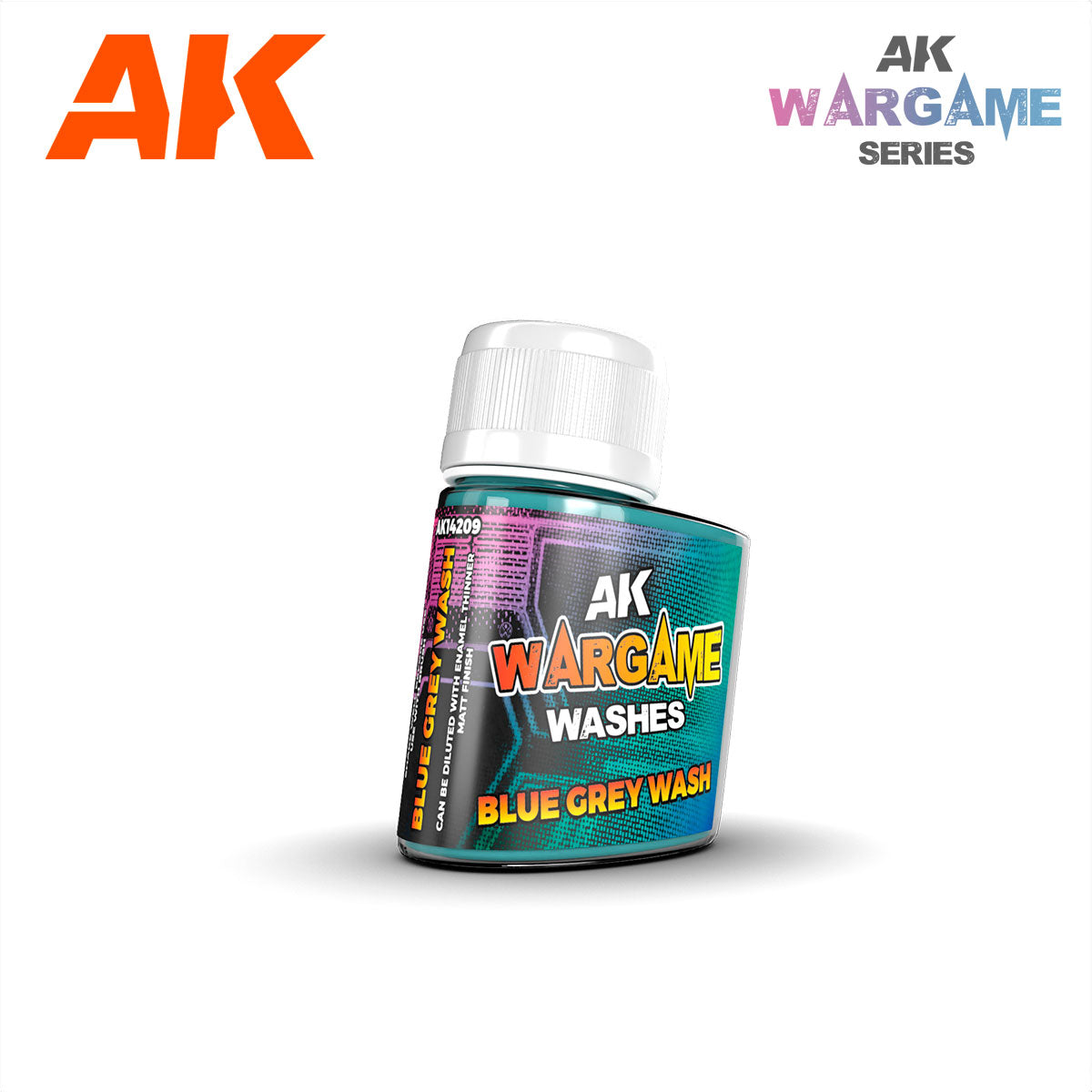 AK Interactive: Enamel Washes - Blue Grey 35ml