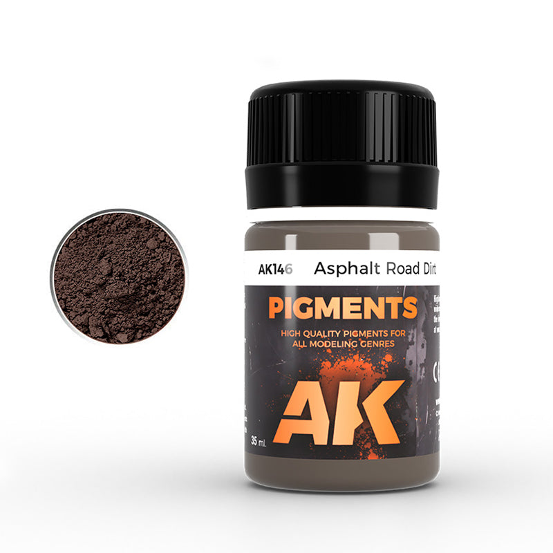 AK Interactive: Pigment - Asphalt Road Dirt
