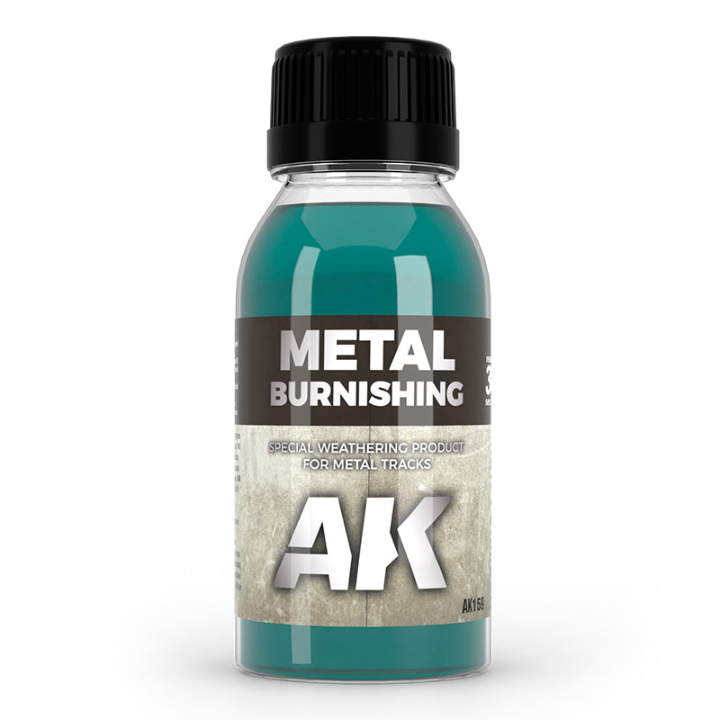 AK Interactive: Metal Burnishing Fluid 100ml