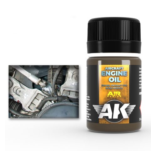 AK Interactive: Effects - Aircraft Engine Oil