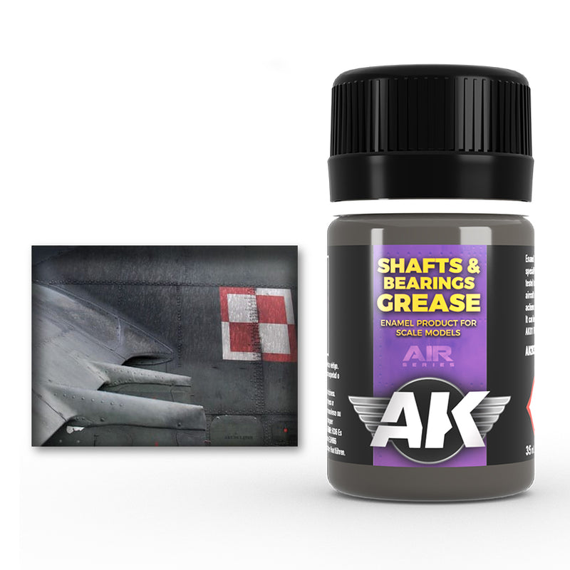 AK Interactive: Washes - Shafts and Bearings Grease