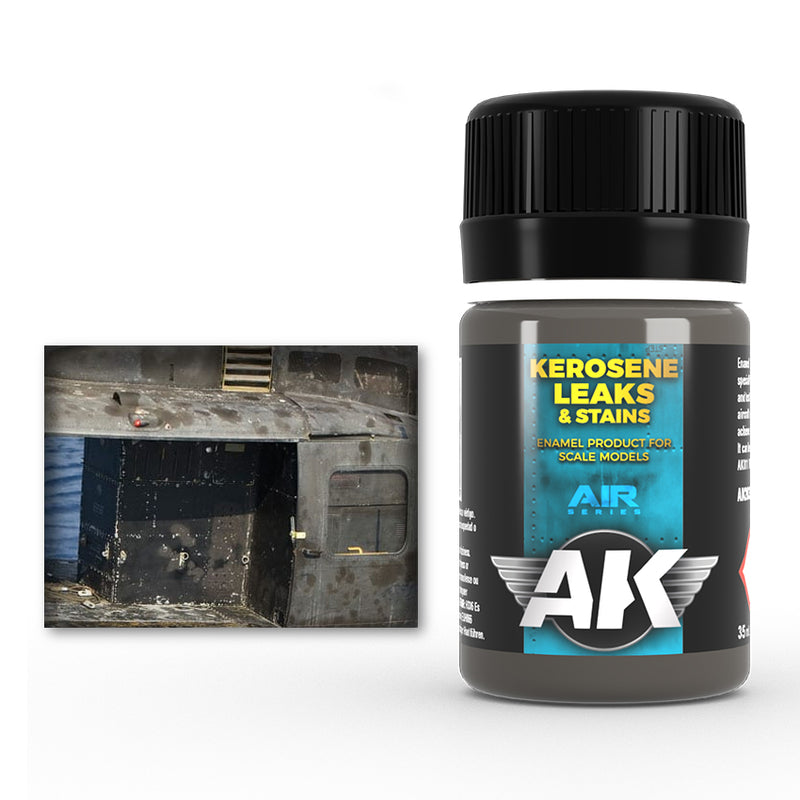 AK Interactive: Effects - Kerosene Leaks and Stains