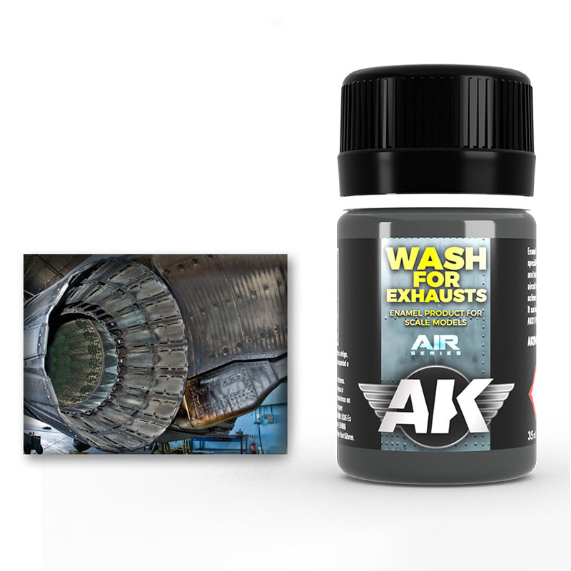 AK Interactive: Washes - Exhaust