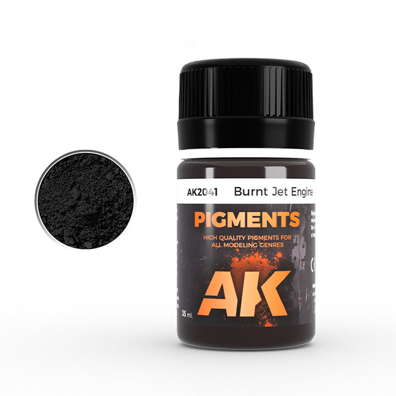 AK Interactive: Pigment - Burnt Jet Engine