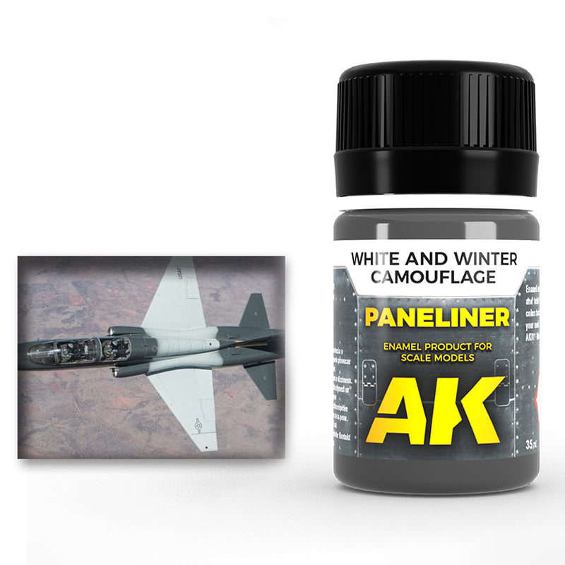 AK Interactive: Paneliner for White and Winter Camo