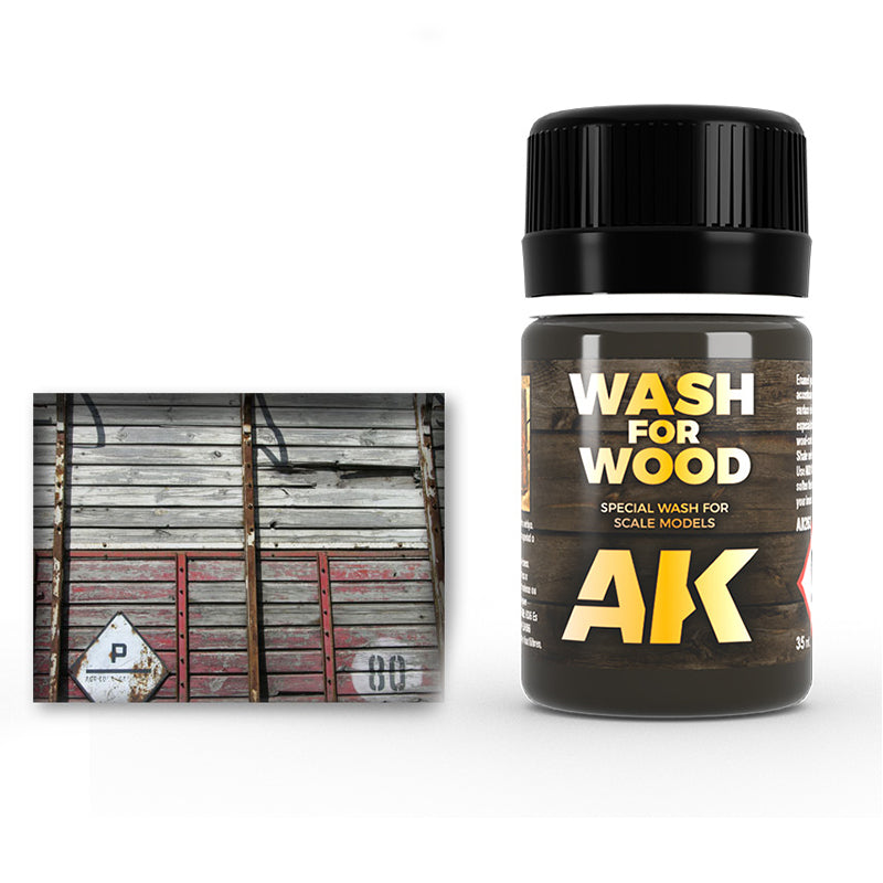 AK Interactive: Washes - Wood