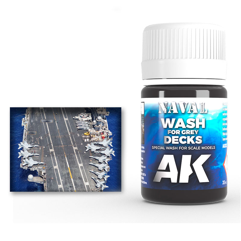 AK Interactive: Washes - Naval Grey for Decks