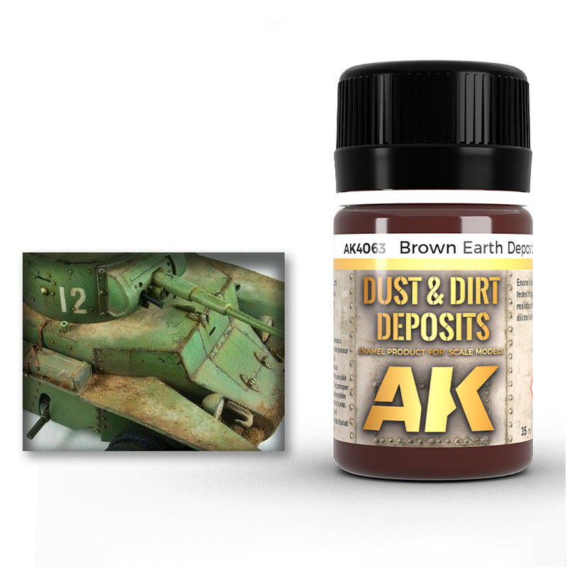 AK Interactive: Deposits - Brown Earth