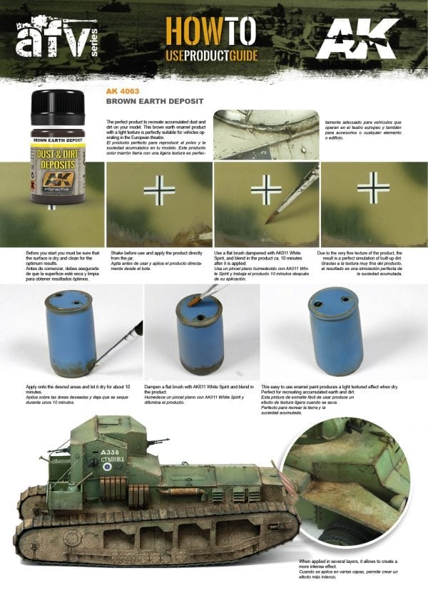AK Interactive: Deposits - Brown Earth