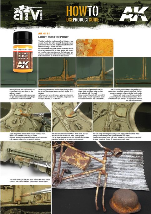 AK Interactive: Deposits - Light Rust