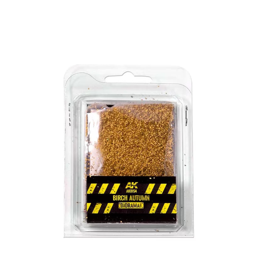 AK Diorama: Birch Autumn Leaves - 28 mm 1/72 (bag 7 gr.)