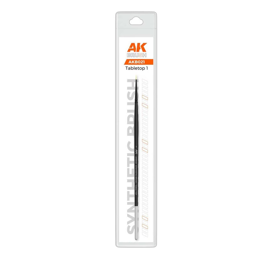 AK Interactive: Tabletop Brushes - Size 1