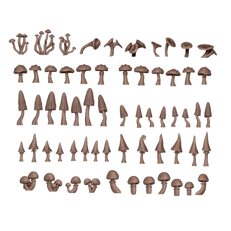 AK Interactive: Basing Bits - Forest Mushrooms