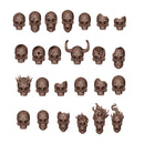 AK Interactive: Basing Bits - Skulls
