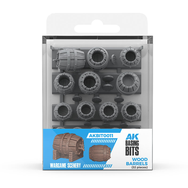 AK Interactive: Basing Bits - Wood Barrels